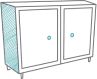Kitchen base cabinet