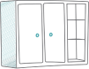 Kitchen wall cabinet